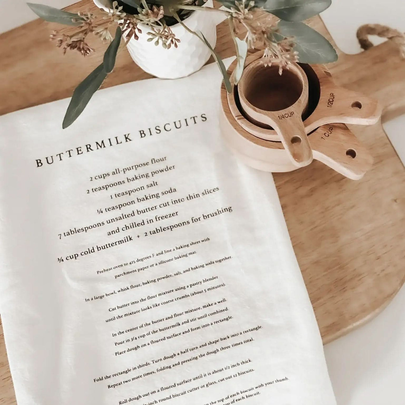 Buttermilk Biscuits Tea Towel - SwagglyLife Home & Fashion